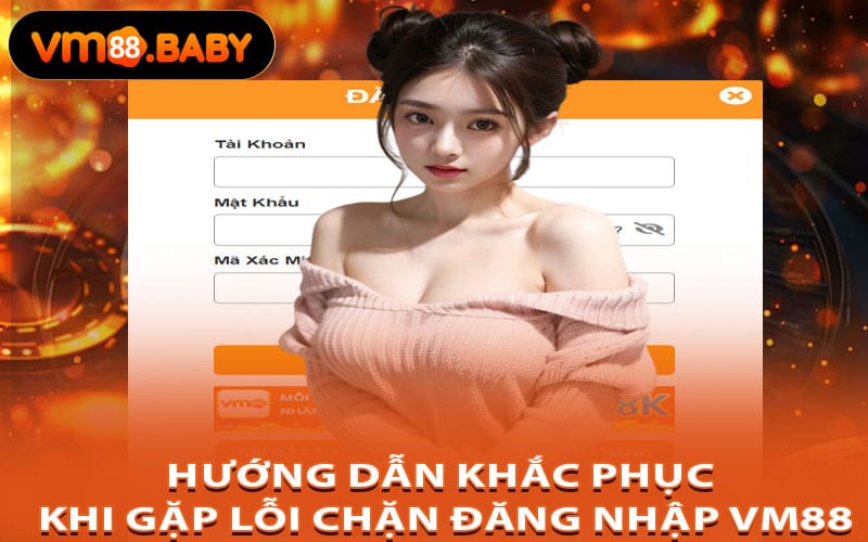 Hướng Dẫn Khắc Phục Khi Gặp Lỗi Chặn Đăng Nhập VM88
