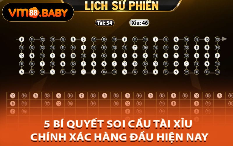 5 bí quyết soi cầu tài xỉu chính xác hàng đầu hiện nay