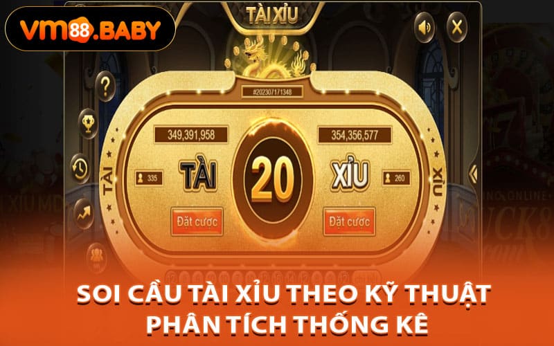 Soi cầu tài xỉu theo kỹ thuật phân tích thống kê